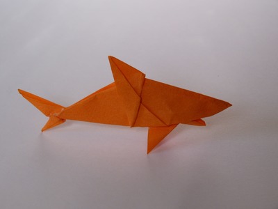 How To Make Scott's Origami Shark  (Mano) 2 of 2