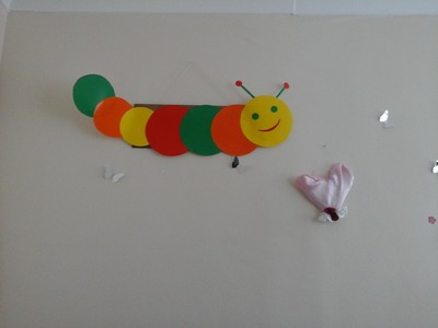 Kids room decoration ideas how to make a Caterpillar Diy