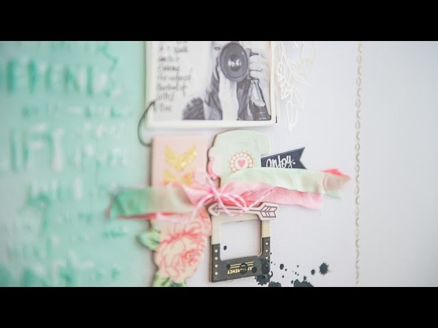 Let's try again: A Scrapbook Process video by Wilna