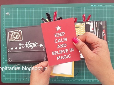 "M for Magic" mini album feat. the Simple Stories Say Cheese! collection
