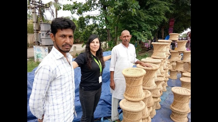 Meet the Master Series : Shree Lokesh Kumar, Bamboo Weaving Craft, UP, India.
