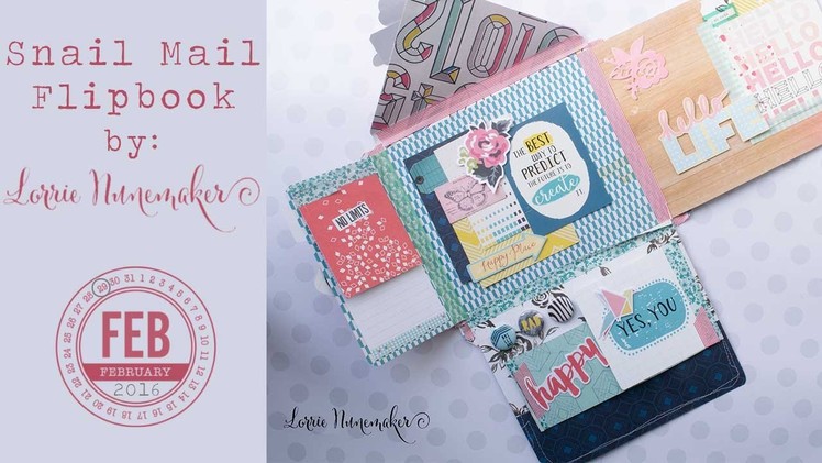 Snail Mail Flip Book - Envelope Style