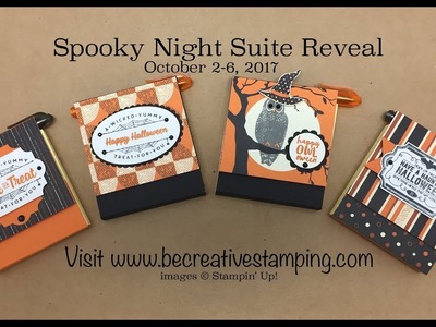 Spooky Night Suite Reveal--Post It Note Holder