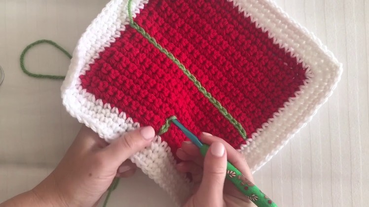 Surface Slip Stitch  on Crochet