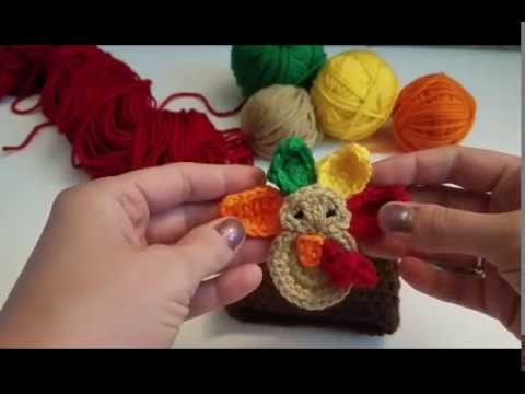 Teach it Tuesday: How to crochet a Turkey Applique