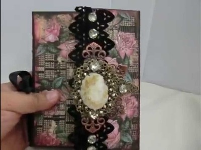 TSUNAMI ROSE DESIGNS - "PETTICOAT EPHEMERA"  MINI BOOK