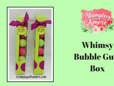Whimsy Bubble Gum Treat Box