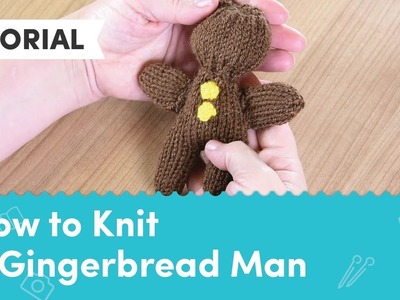 A Very Berry Christmas KAL - Gingerbread Man Knitting Tutorial