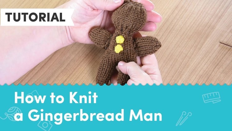 A Very Berry Christmas KAL - Gingerbread Man Knitting Tutorial