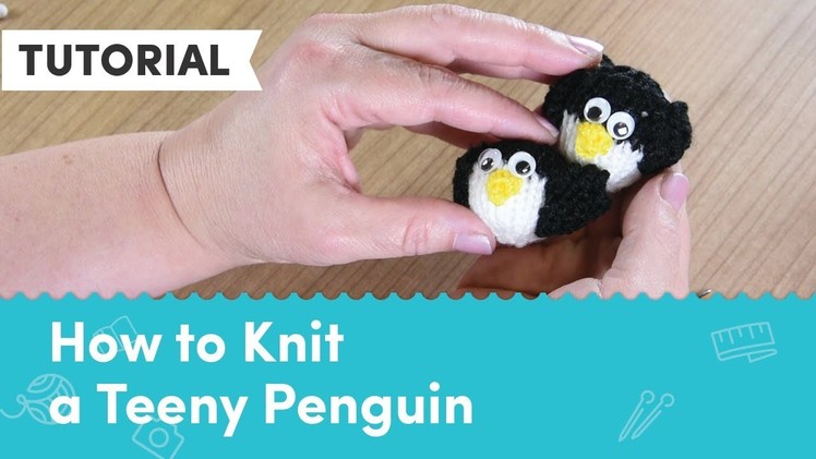 A Very Berry Christmas KAL - Teeny Penguin Knitting Tutorial