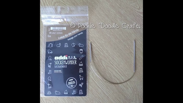 Addi Sock wonder small circular knitting needle review