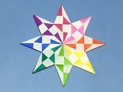 Awesome Origami Star | How to Make a Paper Diamond Star for Christmas Decoration