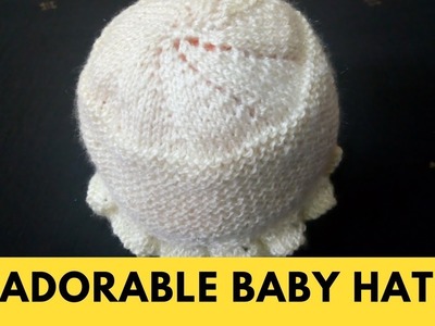 Baby winter hat knitting in hindi