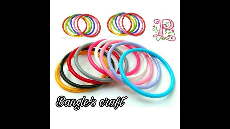 Bangle Recycle ideas || How to reuse old bangle || Bangles craft