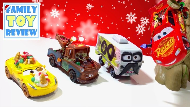 Disney Cars 3 Toys Christmas Crafts - DIY How To Make Disney Cars Christmas Decorations for Children