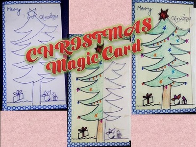 DIY Christmas Magic Card. How to make Magic Card. Christmas Crafts