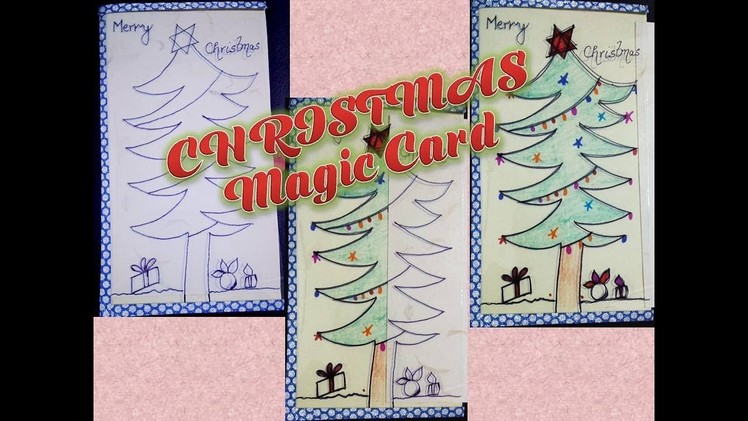 DIY Christmas Magic Card. How to make Magic Card. Christmas Crafts