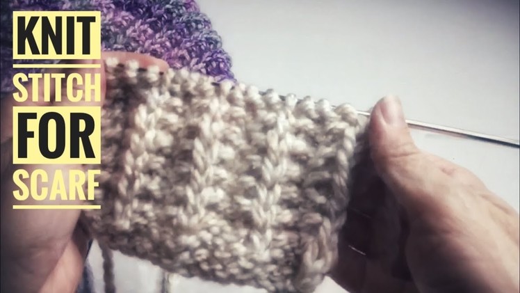 Easy scarf knitting patterns - knitting stitches for scarves - knitting pattern for scarf