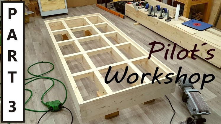 How to build the Ultimate Workbench - part 3 - Finishing the top frame