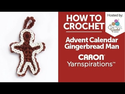 How to Crochet: Advent Calendar Gingerbread Ornament