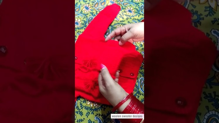 How to knit woolen socks for kids or baby in hindi | woolen sweater designs - sweater making