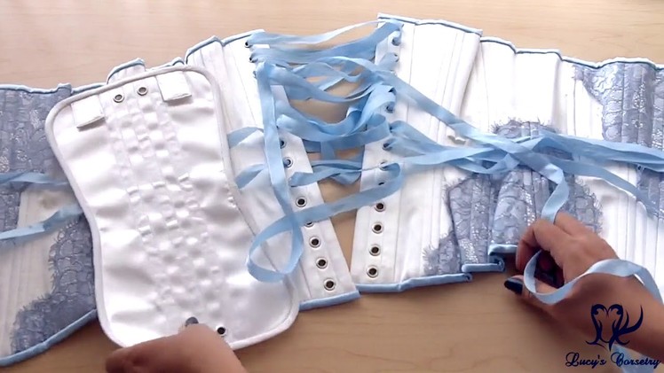 How to Lace in a Floating Modesty Panel (3 Ways) | Lucy's Corsetry