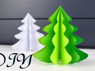 How to make 3D Christmas Tree from paper