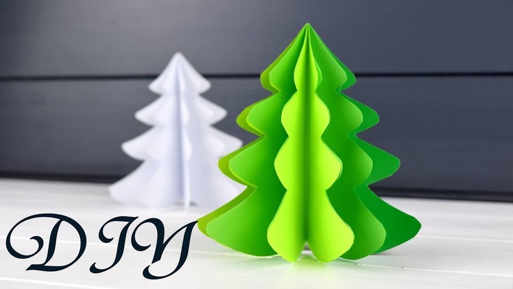 How to make 3D Christmas Tree from paper