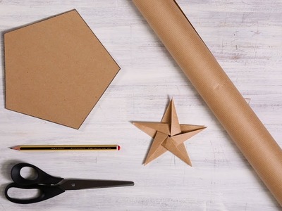 How to make a crafty paper star