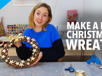 How to make a DIY Christmas Wreath