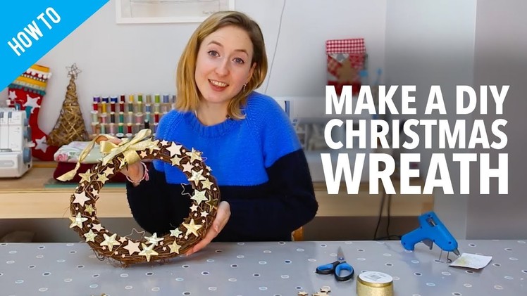 How to make a DIY Christmas Wreath