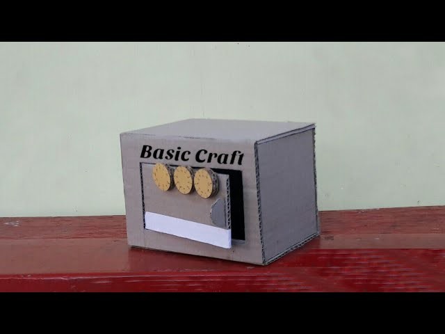How To Make A Safe Locker From Cardboard With Smart Lock | DIY- Cardboard Locker