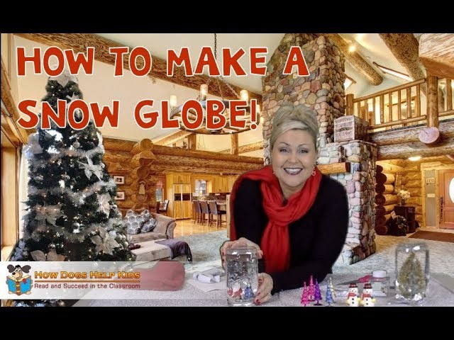 How to Make a Snow Globe | Easy Christmas Crafts for Kids | Best Christmas Gifts
