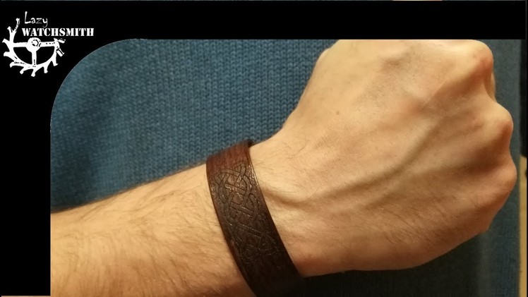How To Make a wooden bracelet