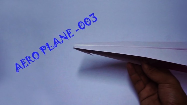 #how to make an Aero Plane (rocket) with paper that can fly -2 simple.DIY Origami.paper craft