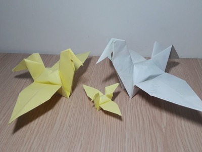 How to make an easy Origami Tutorial - Easy Origami Bird