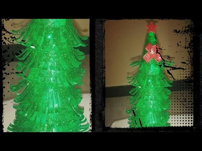 How to make Christmas tree using paper cups