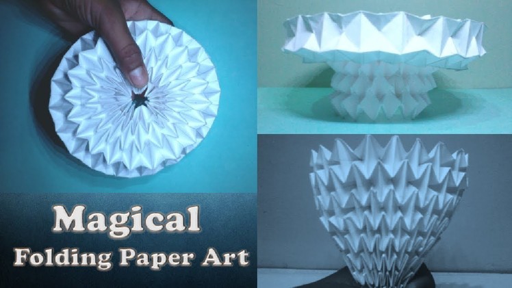 How to make Folding Paper Art {Origami}