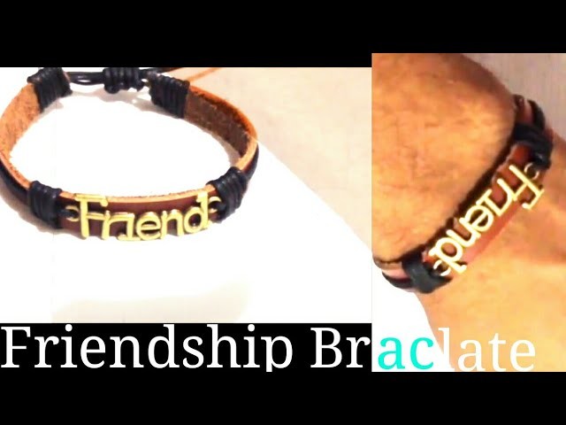 How to make mens jewellery || Frindship Band || Leather Bracelet फ्रेंड ब्रेसलेट कैसे बनाते है. 