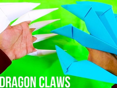 How to make Paper Dragon Claws - Paper Claws