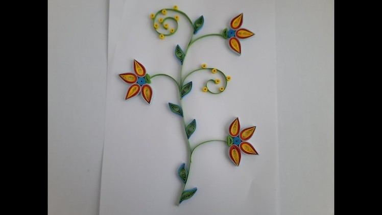 How to make paper quilling wall frames DIY Wall Decor | Quilling Art for Bedroom #art 35 by art life
