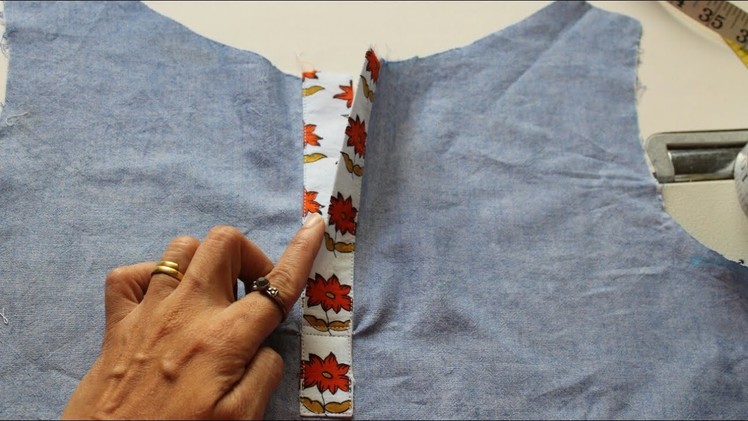 How to Make Perfect Placket. an easiest way.