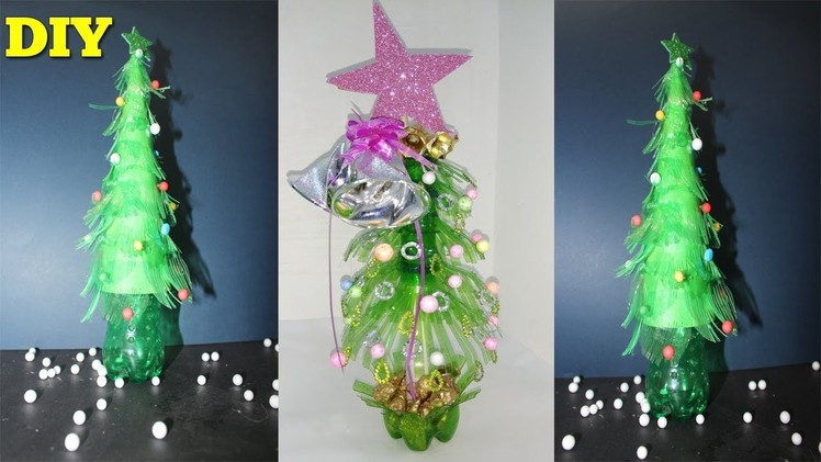 How To Make Plastic Bottle Christmas Tree | DIY Christmas Tree | Christmas Tree Making
