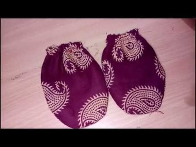 How To Make Simple and Cute Baby Socks Booties