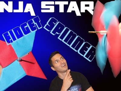 How to Make the Best Ninja Star Fidget Spinner! - Rob's World
