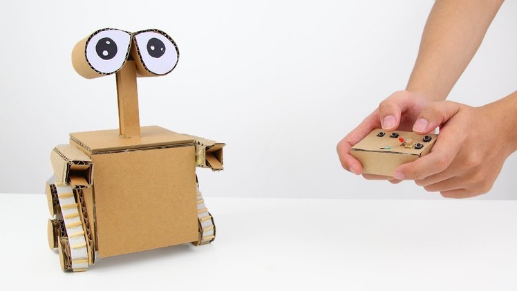 How to Make WALL-E  Robot from Cardboard