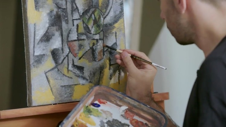How to paint like Pablo Picasso (Cubism) | IN THE STUDIO