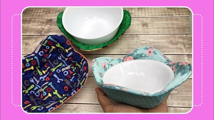How to Sew a Bowl Cozy with Crafty Gemini