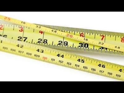 How To Take Measurements Using Of INCH TAPE & SCALE