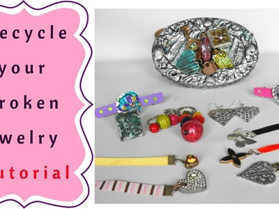 How to use Broken or Old Jewelry  Tutorial